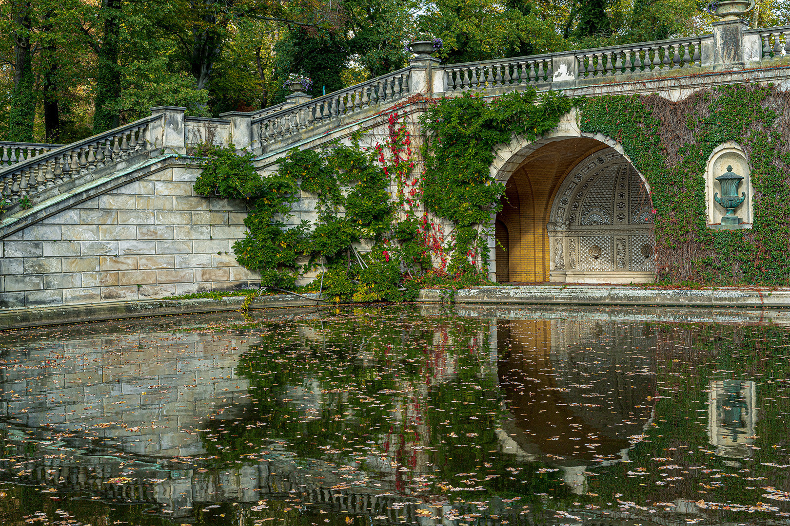 Brunnen an der Orangerie