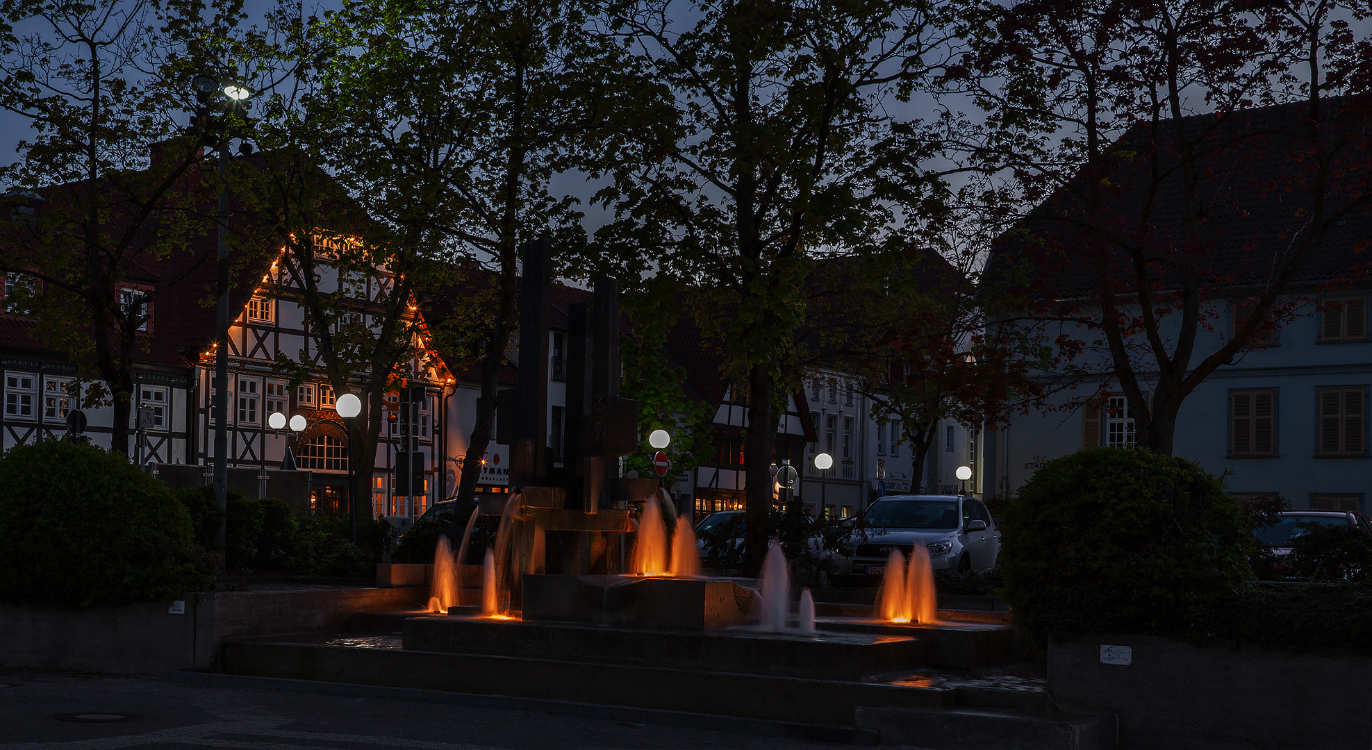 Brunnen an der Rathausstraße in Lippstadt