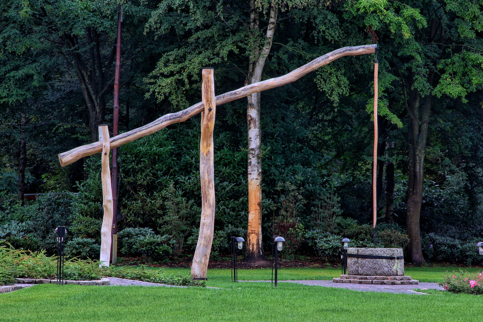 Brunnen an der Rügenwalder Mühle