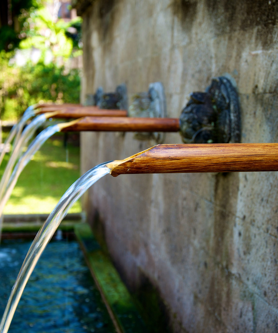 Brunnen auf Bali