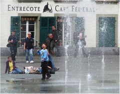 Brunnen auf dem Bundeshausplatz