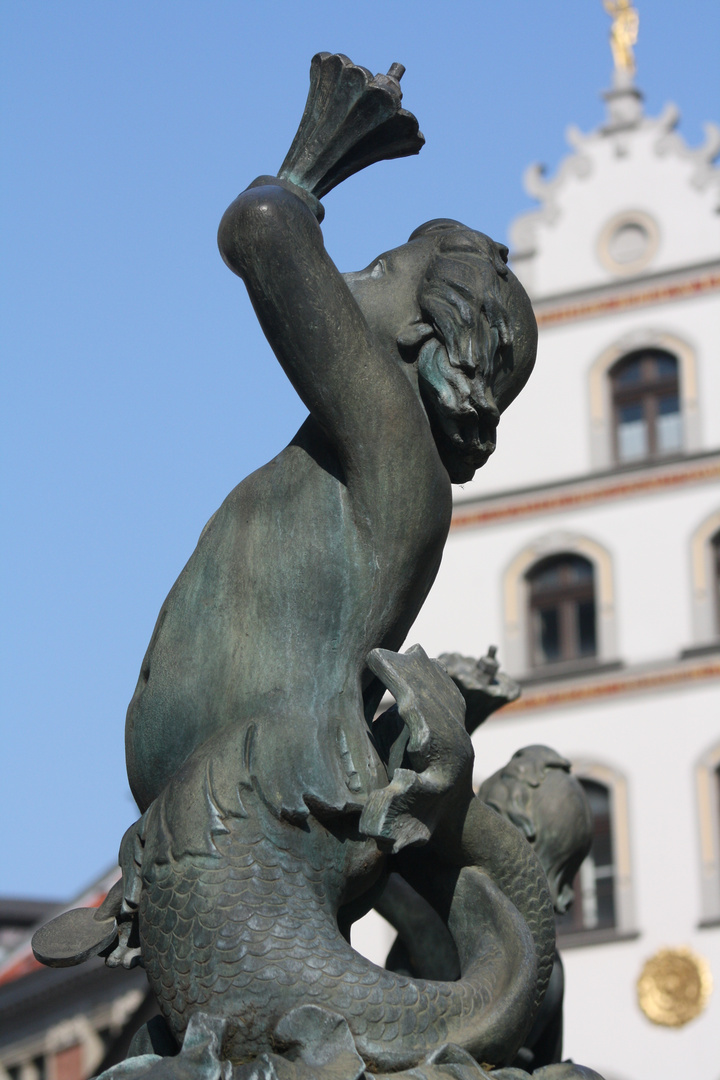 Brunnen auf dem Kohlmarkt in Braunschweig