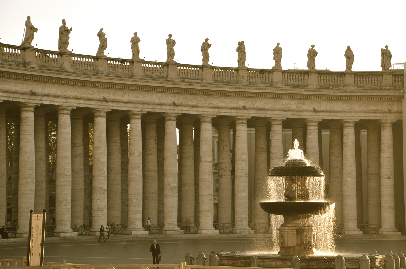 Brunnen auf dem Petersplatz