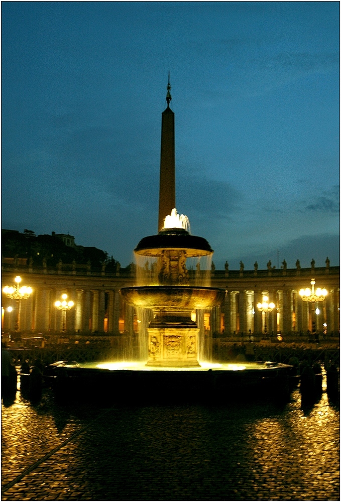 Brunnen auf dem Petersplatz