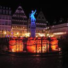 Brunnen auf dem Römerberg.