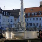 Brunnen auf dem St. Johanner Markt in Saarbrücken