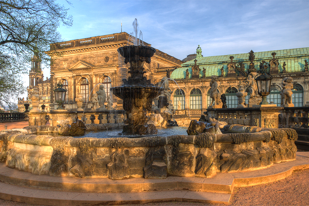 Brunnen auf dem Zwingerwall