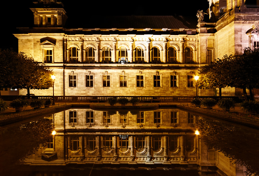 Brunnen auf der Brühlschen Terrasse