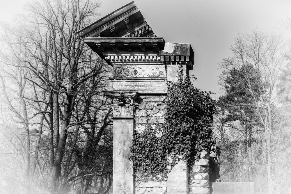 Brunnen auf der Pfaueninsel