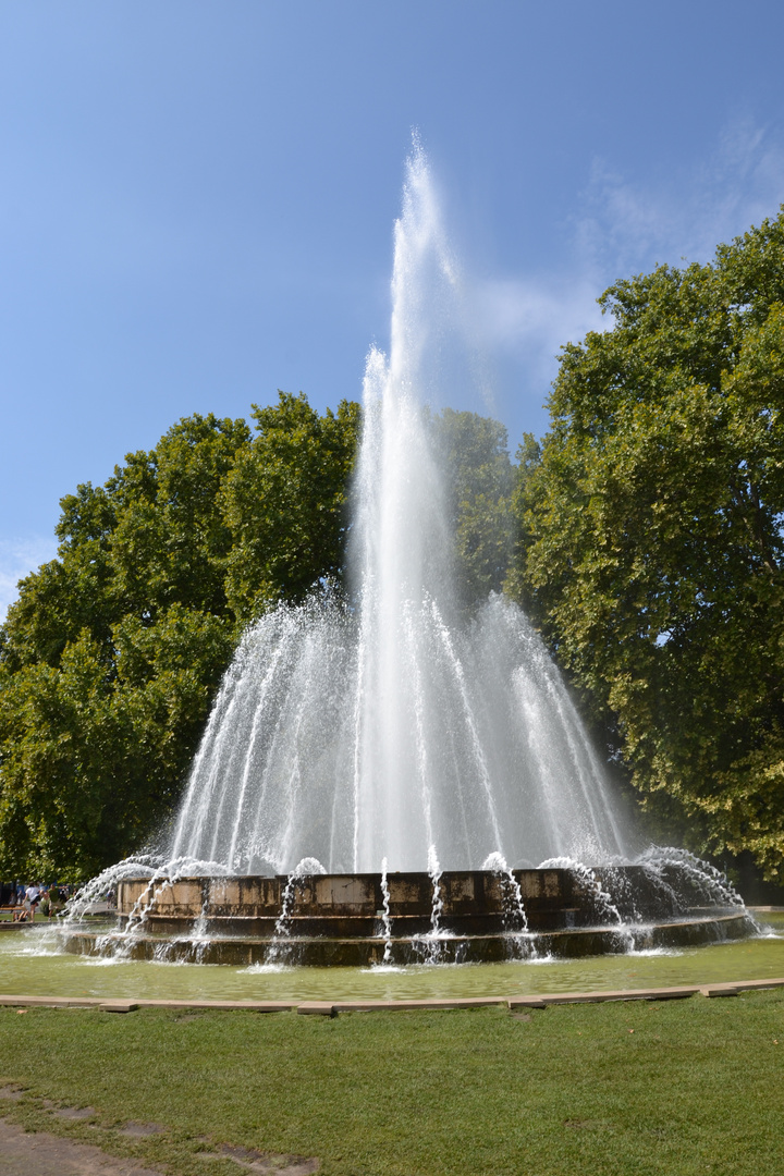 Brunnen auf Margit Sziget