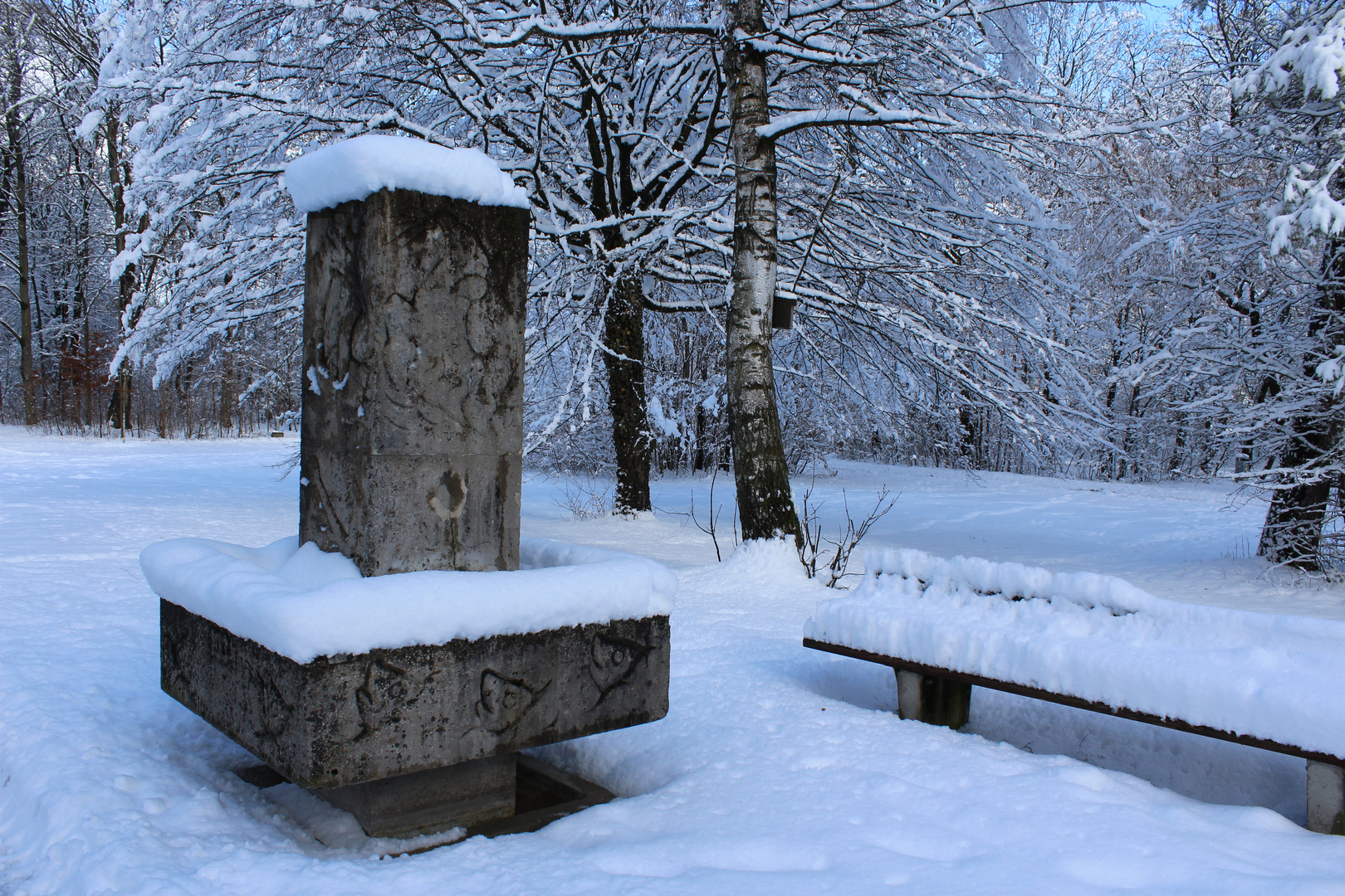 Brunnen aus dem Jahr 1934