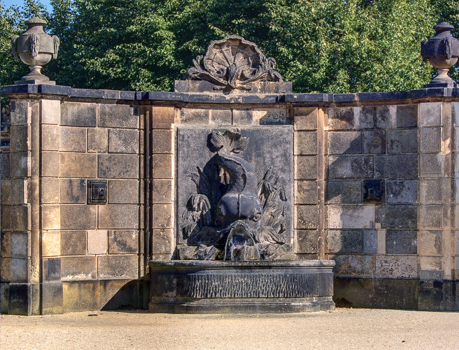 Brunnen Barockgarten Großsedlitz