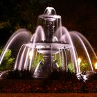 Brunnen bei Nacht in Quebec