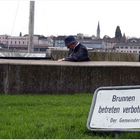 Brunnen betreten verboten!