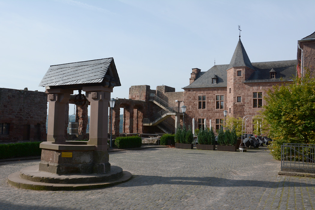 Brunnen der Burg Nideggen, der ursprünglich 95 m tief war