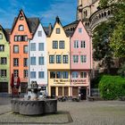 Brunnen der Fischweiber, Altstadt Köln 