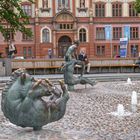 Brunnen der Lebensfreude  in Rostock