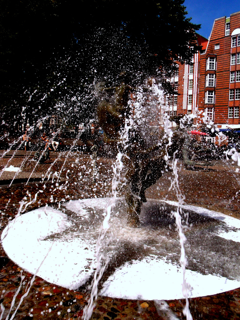 Brunnen der Lebensfreude, Rostock