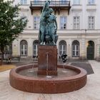 Brunnen des Danaides auf dem Szomory Dezsz tér in Budapest