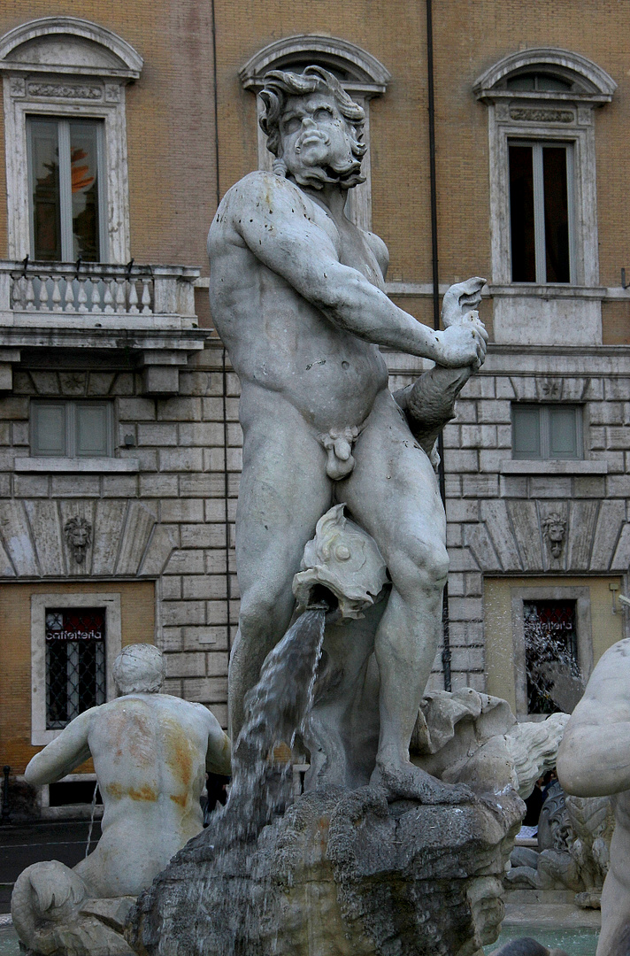 Brunnen-Figur Piazza Navona