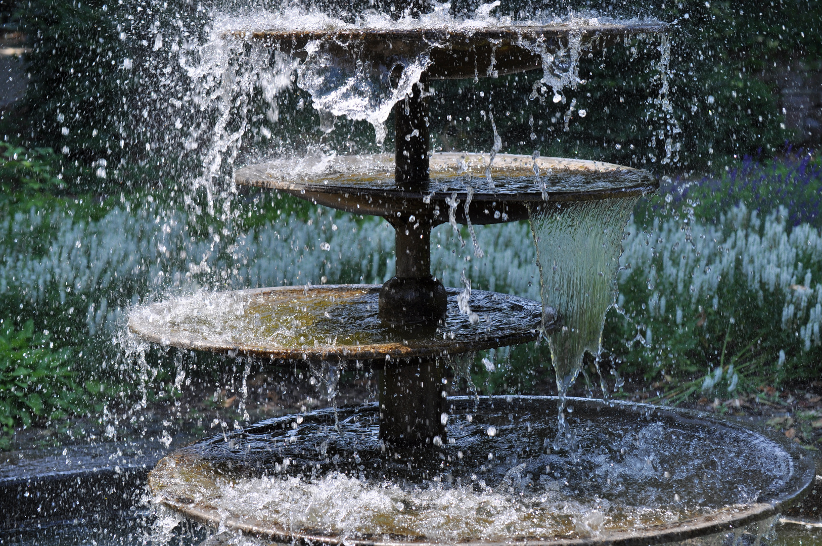 Brunnen im Botanischen Garten Frankfurt