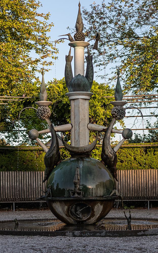 Brunnen im Britzer Garten Foto & Bild berlin, architektur, brunnen