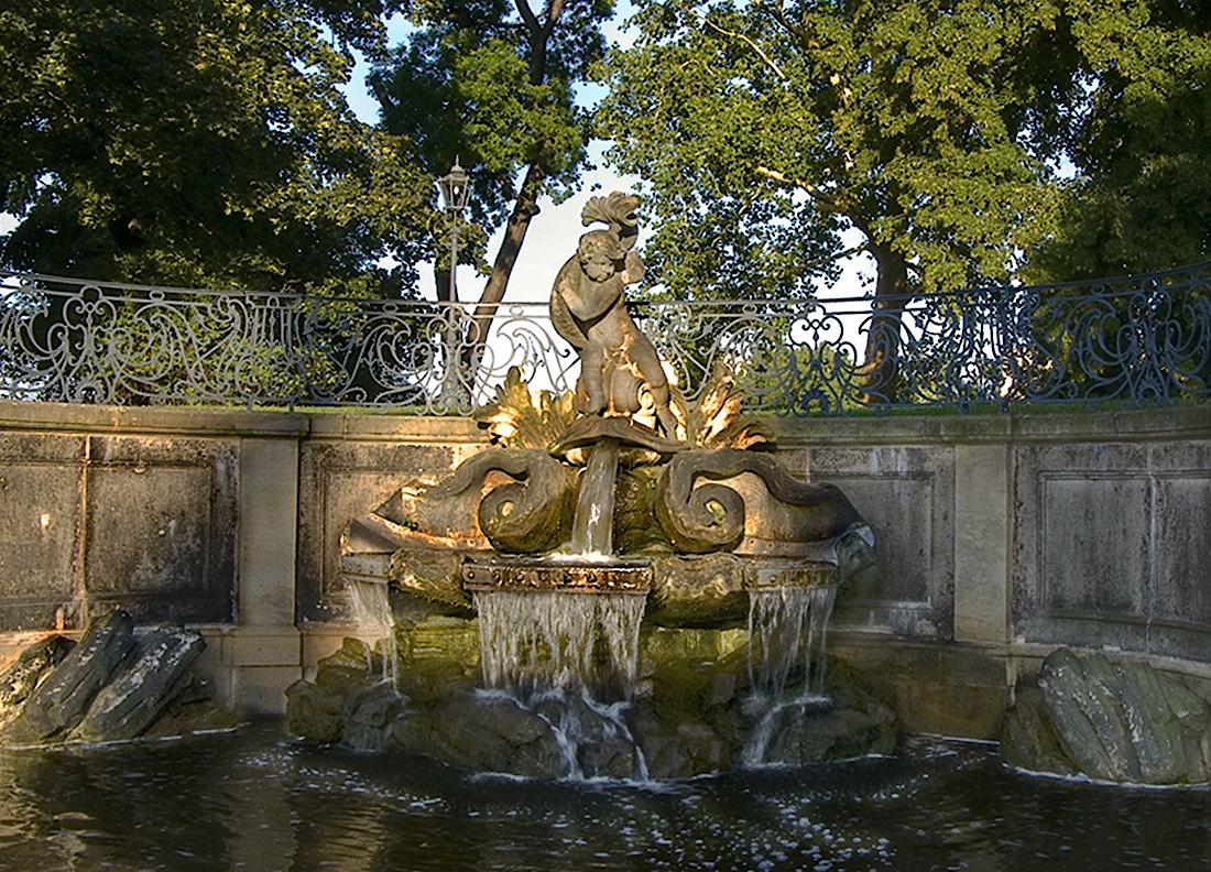 Brunnen im Bühlschen Garten