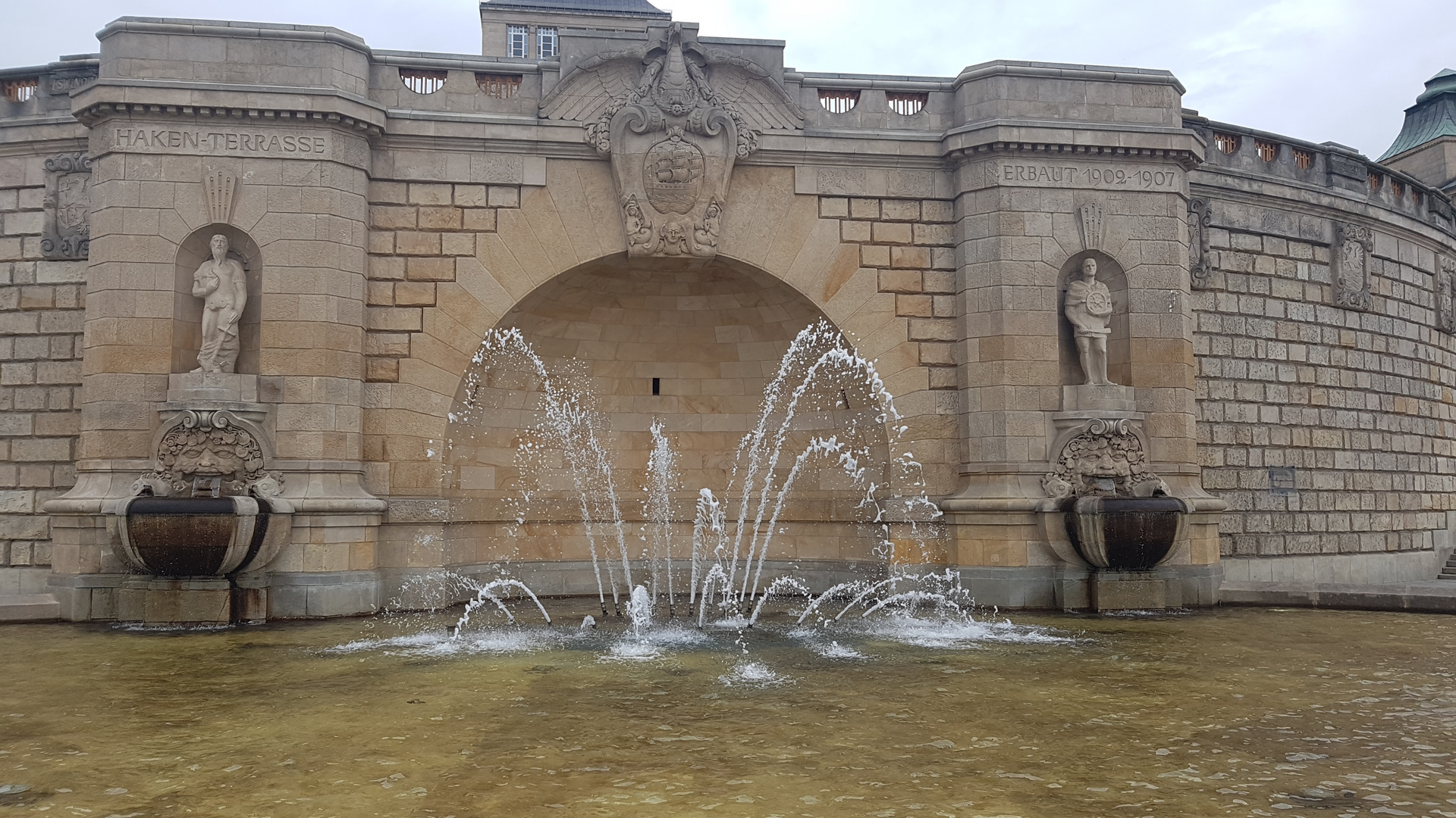 Brunnen im Centrum von Stettin 