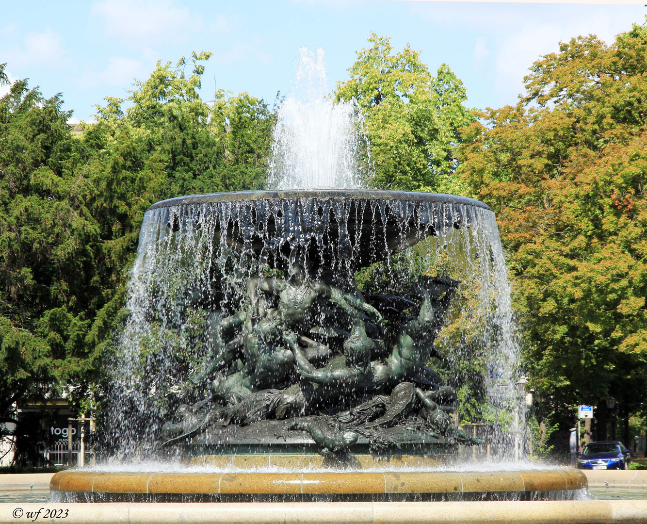 Brunnen im Detail