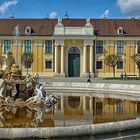 Brunnen im Ehrenhof von Schloss Schönbrunn