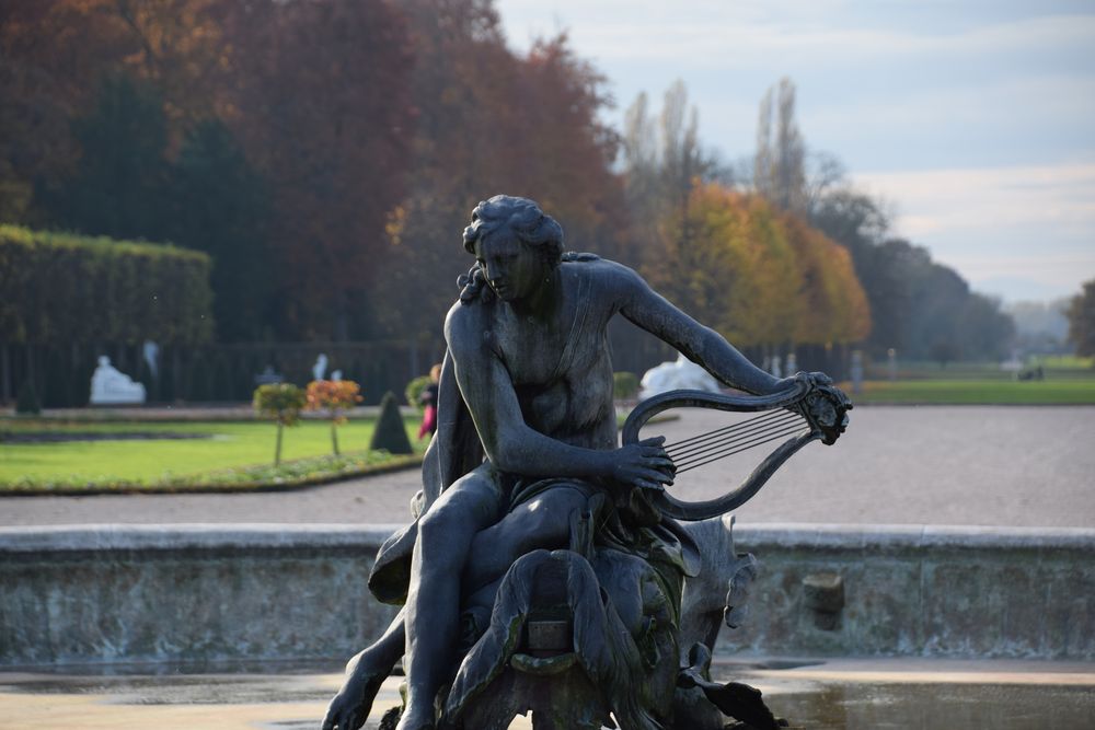 Brunnen im Garten des Schwetzinger Schlosses