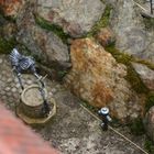 Brunnen im Innenhof der Wartburg mit Verzierung