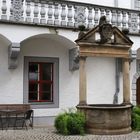 Brunnen im Innenhof vom Schloss Doberlug