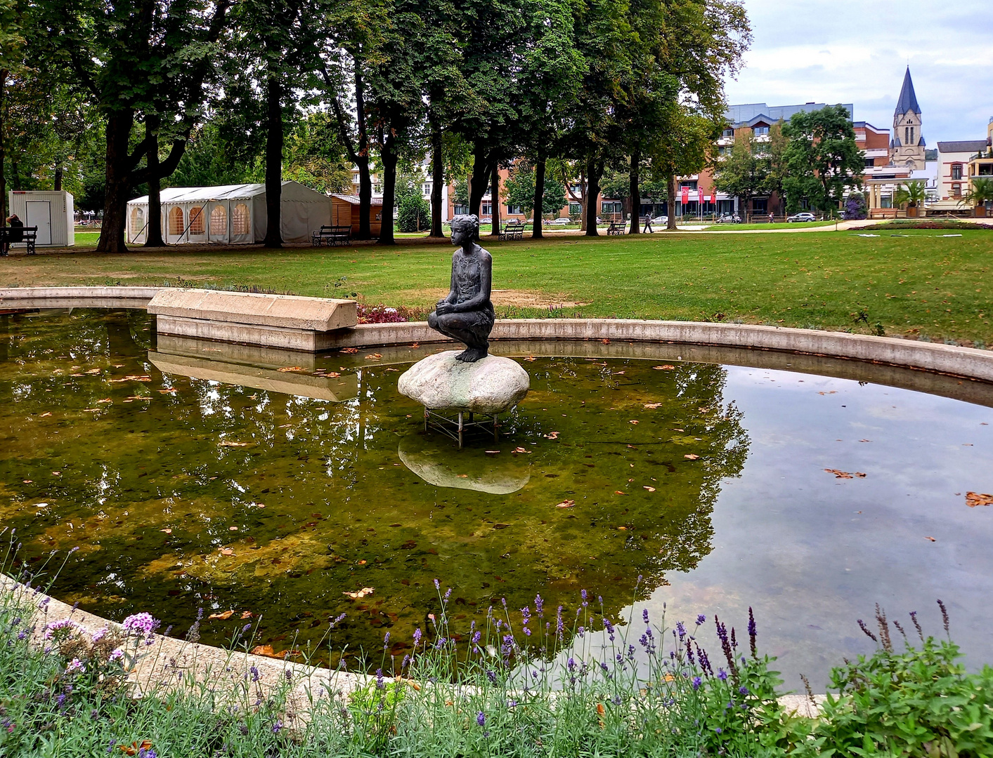 Brunnen im Kurpark 