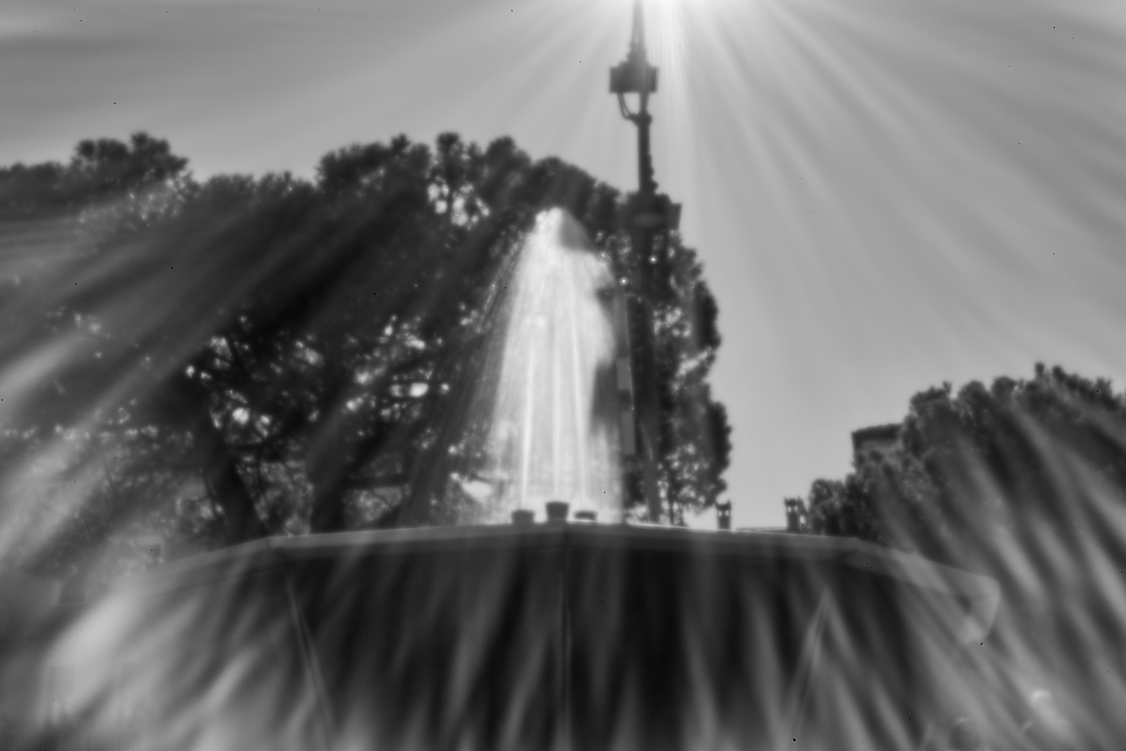 Brunnen im Licht