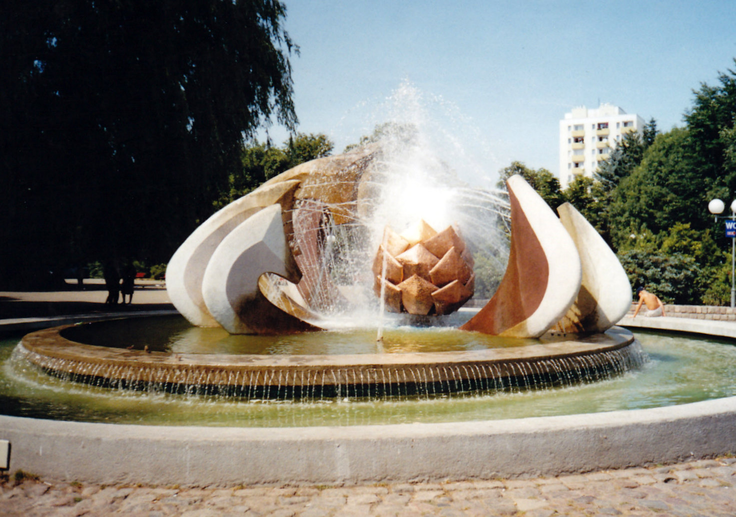 Brunnen im Park von Kolberg