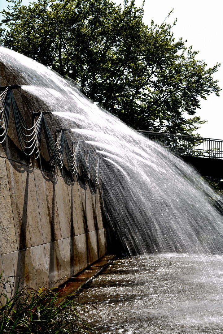Brunnen im Rheinpark Köln
