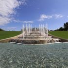 Brunnen im Schlossgarten Belvedere