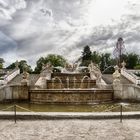 Brunnen im Schlossgarten von Ceský Krumlov