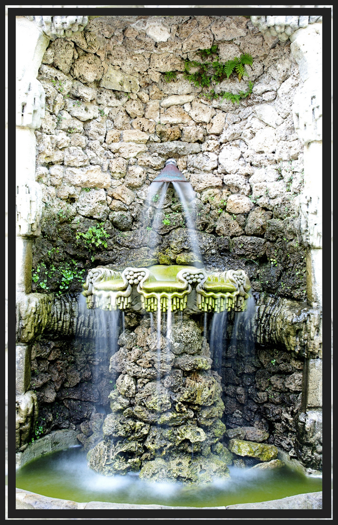 Brunnen im Schlosspark Fantasie, Donndorf