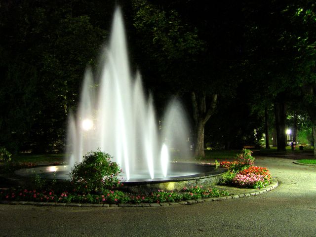 Brunnen im Schlosspark Steyr