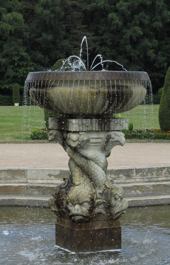 Brunnen im Schlosspark von Oranienbaum