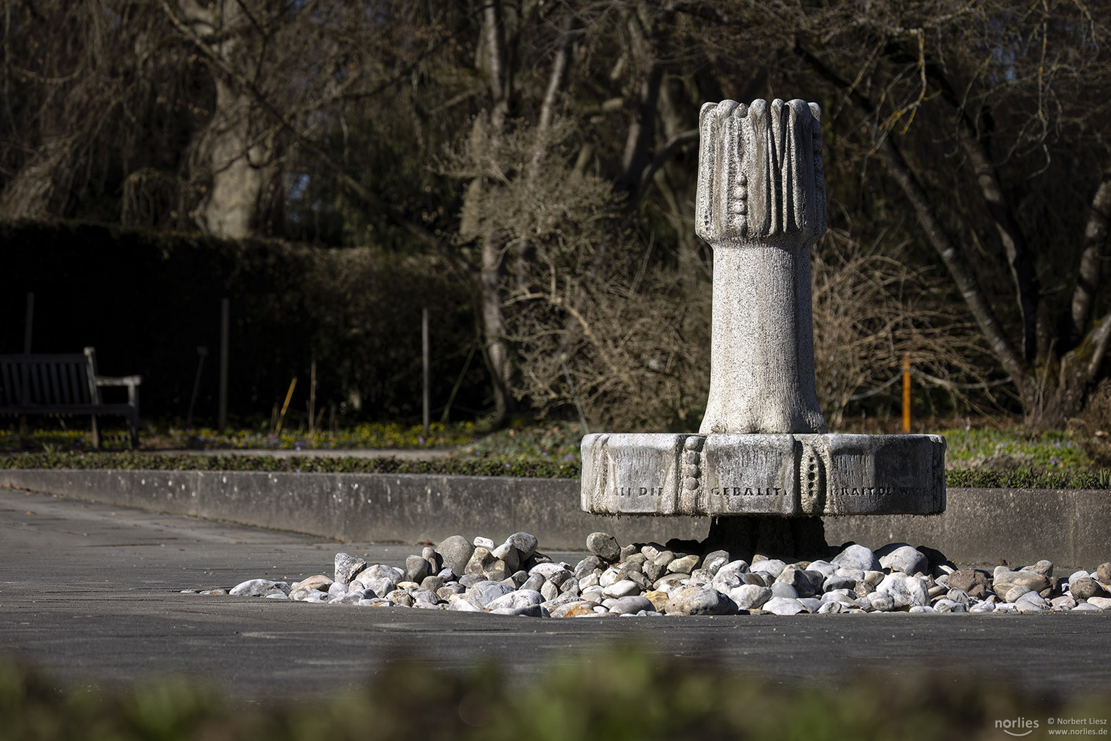 Brunnen im Senkgarten