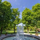 Brunnen im Sommer