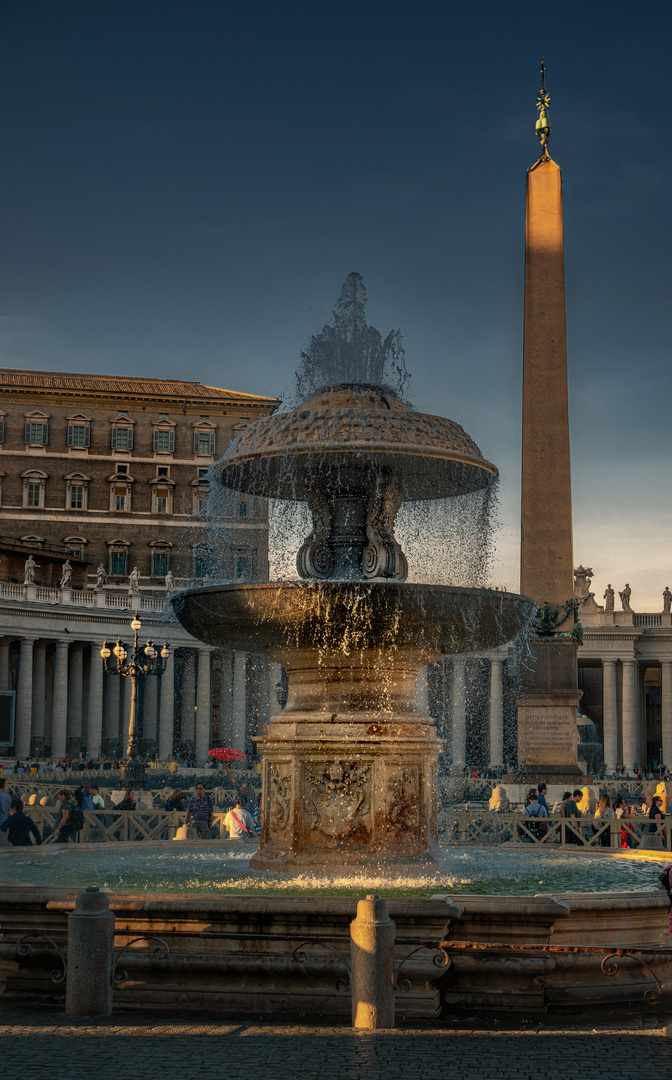 Brunnen im Vatican 