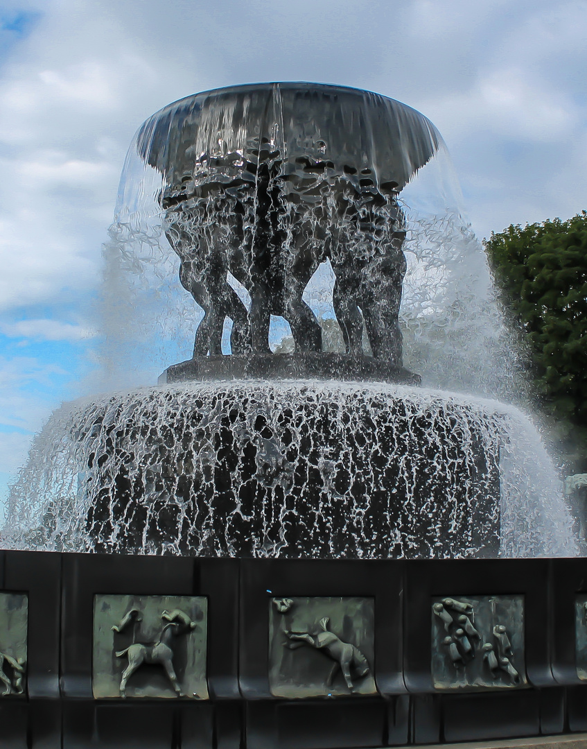 Brunnen im Vigeland - Park