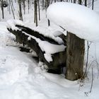 Brunnen im Winterschlaf