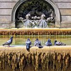 Brunnen in Barcelona.