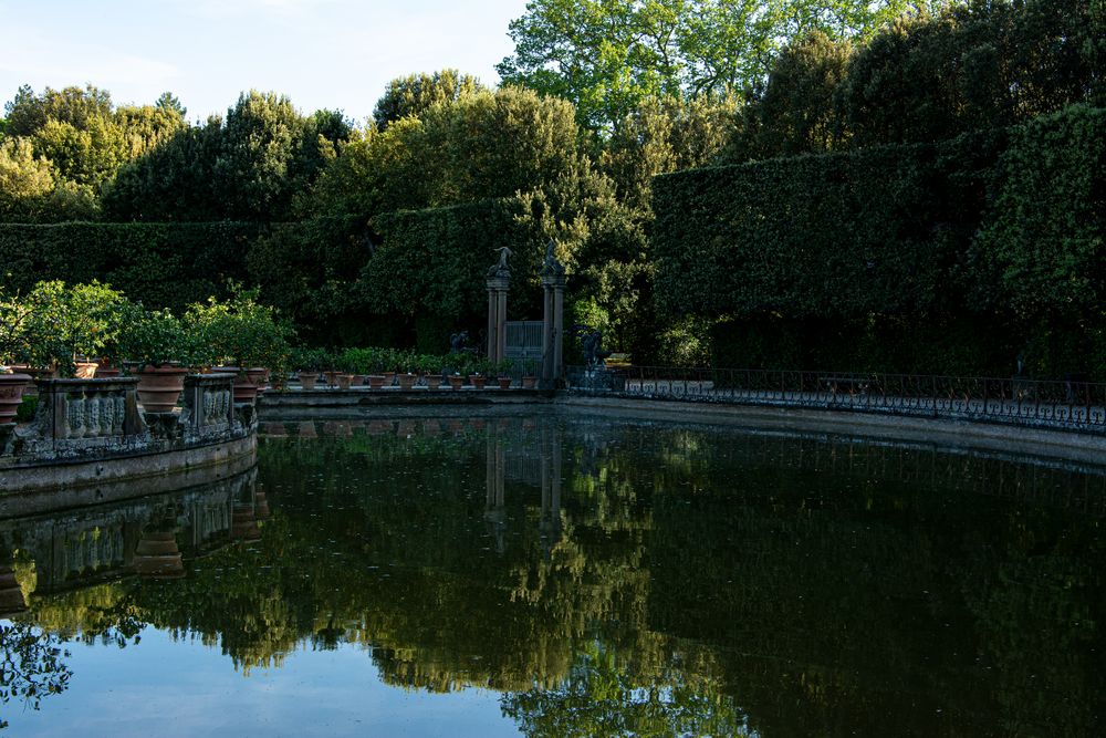 Brunnen in Boboli Garten