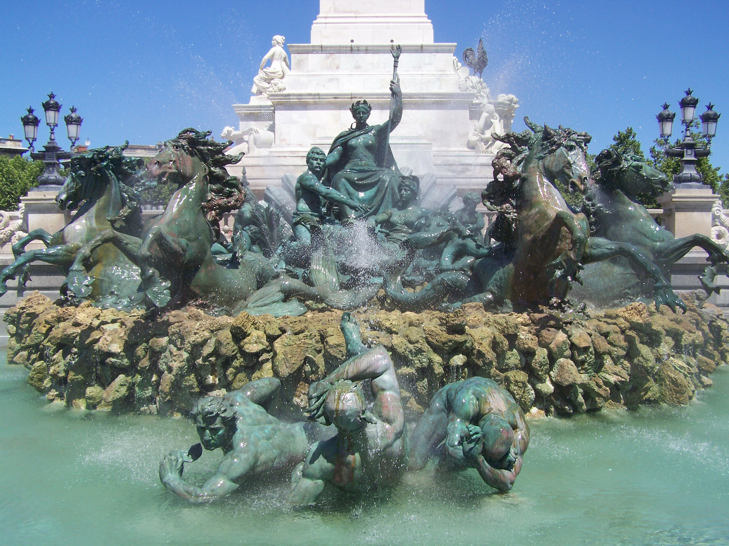 Brunnen in Bordeaux